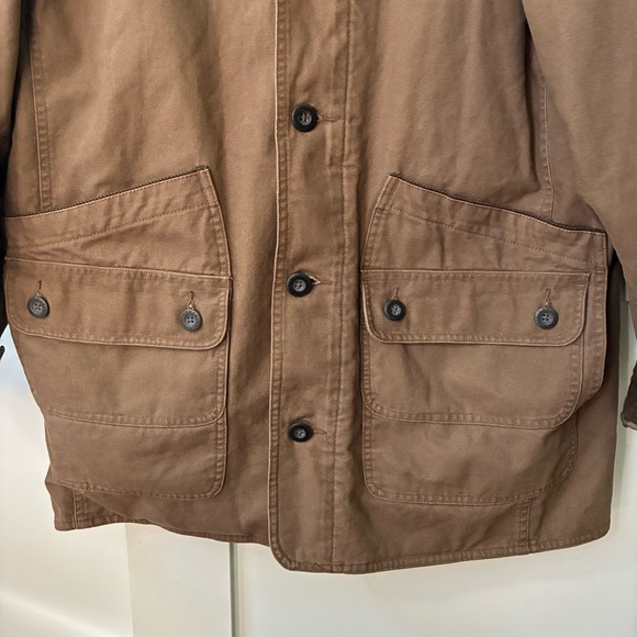 Orvis Men's Tan Field Jacket, size LG - Picture 3 of 10